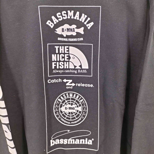 bassmania  プリントスウェットシャツ メンズ JPN:M